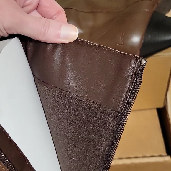 b.o.c Cassie dark brown tall leather boots - Picture 7 of 12